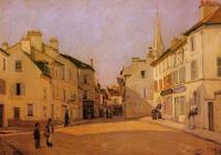 Sisley, Alfred - Square in Argenteuil, Rue de la Chaussee